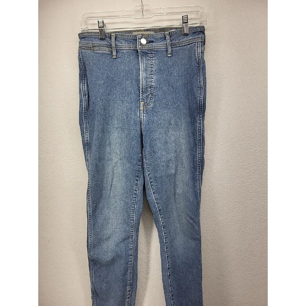 Everlane Womens Jeans Blue 28 Regular Denim Stretch Skinny Casual Ladies Pants - Picture 6 of 16